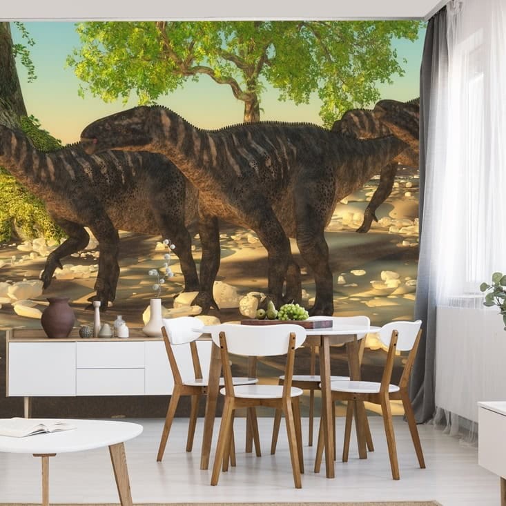 Fototapeta Dinozaury i przyroda