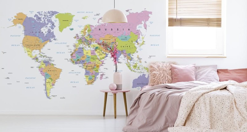 Fototapeta Mapa Świata