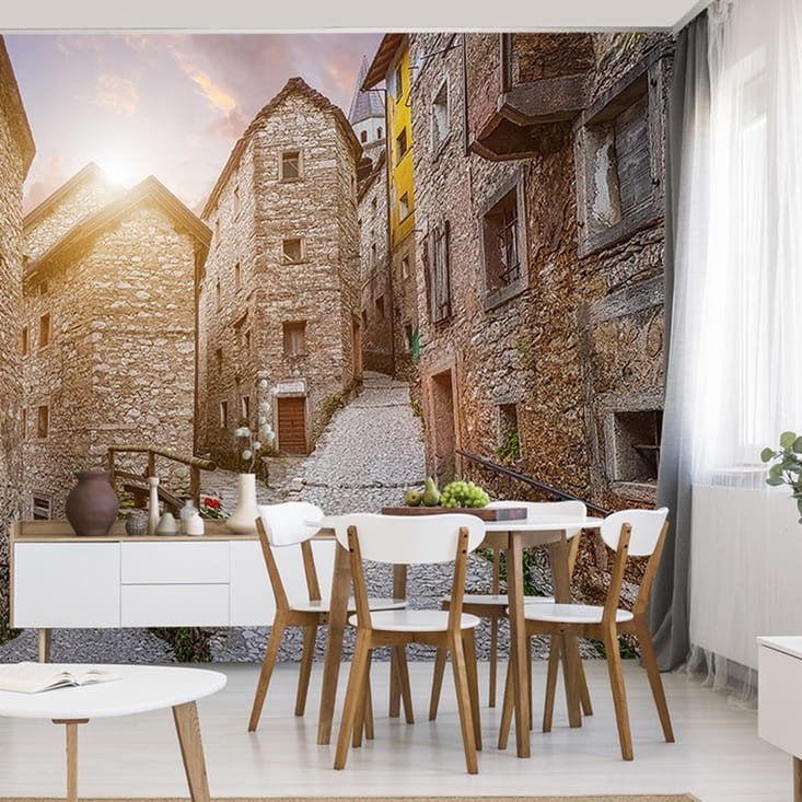 Fototapeta Uliczka 3D