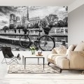 Fototapeta Paryż (czarno-biała)