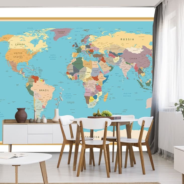 Fototapeta Mapa świata