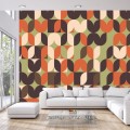 Fototapeta Abstrakcja geometryczna w stylu retro