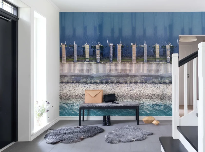 Fototapeta bryza oceanu z perspektywą