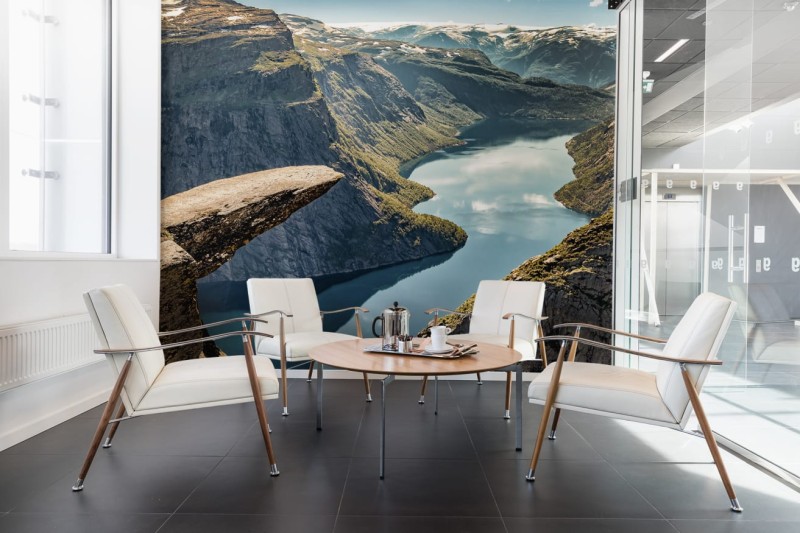 Fototapeta norweskie fiordy