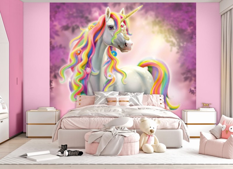 Fototapeta dla dzieci Walltastic Jednorożec