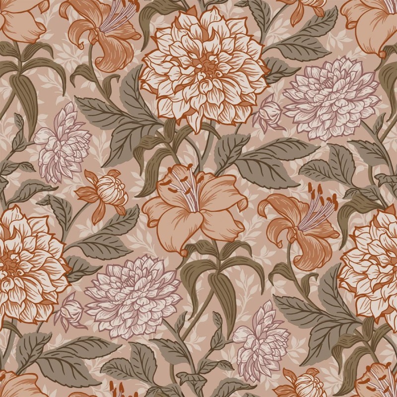 Tapeta ścienna 139380 Vintage Flowers