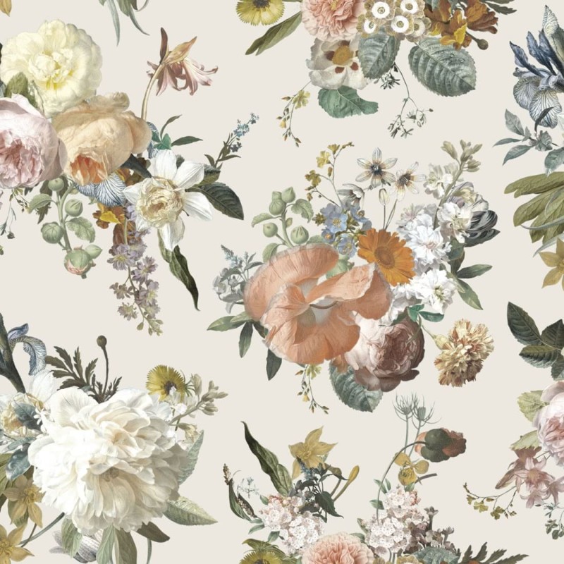 Tapeta ścienna 139544 Vintage Flowers