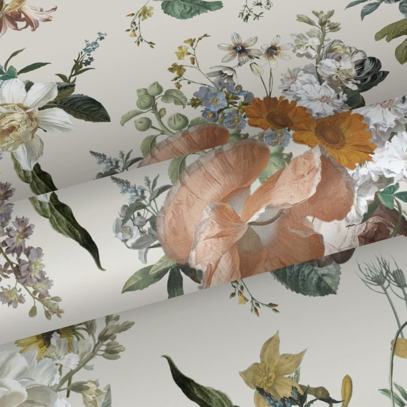 Tapeta ścienna 139544 Vintage Flowers