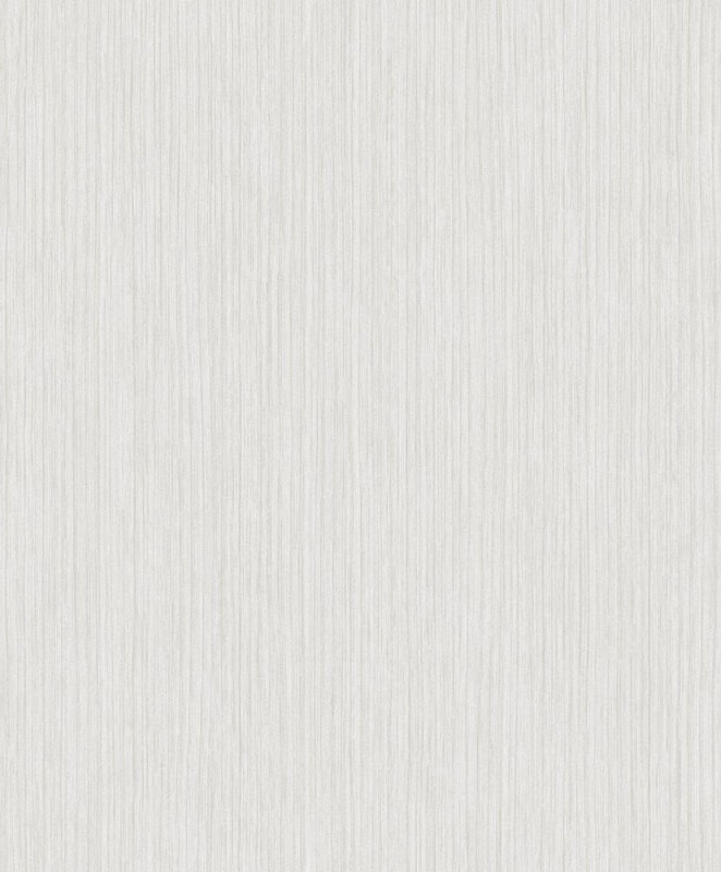 Kremowa tapeta na flizelinie z ozdobną prążkowaną fakturą