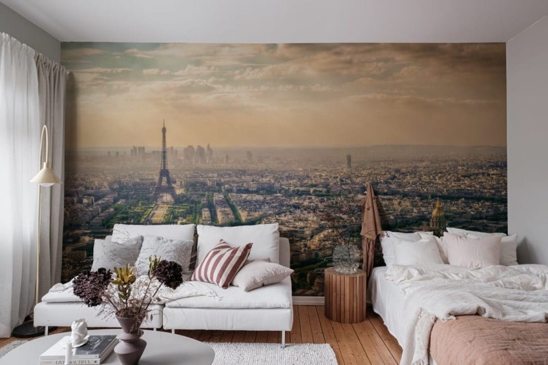 Fototapeta panorama Paryża