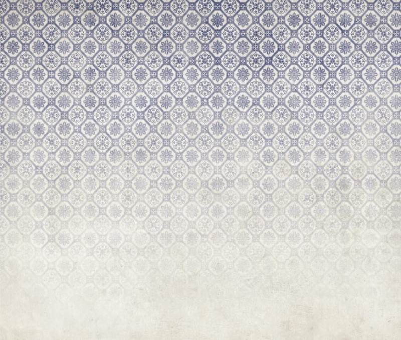 Fototapeta niebieskie ornamenty