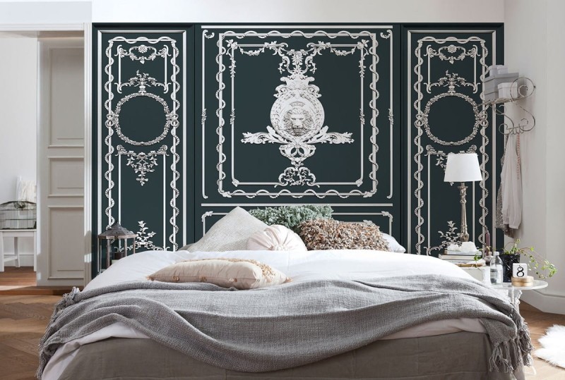 Fototapeta ornamenty głowa lwa