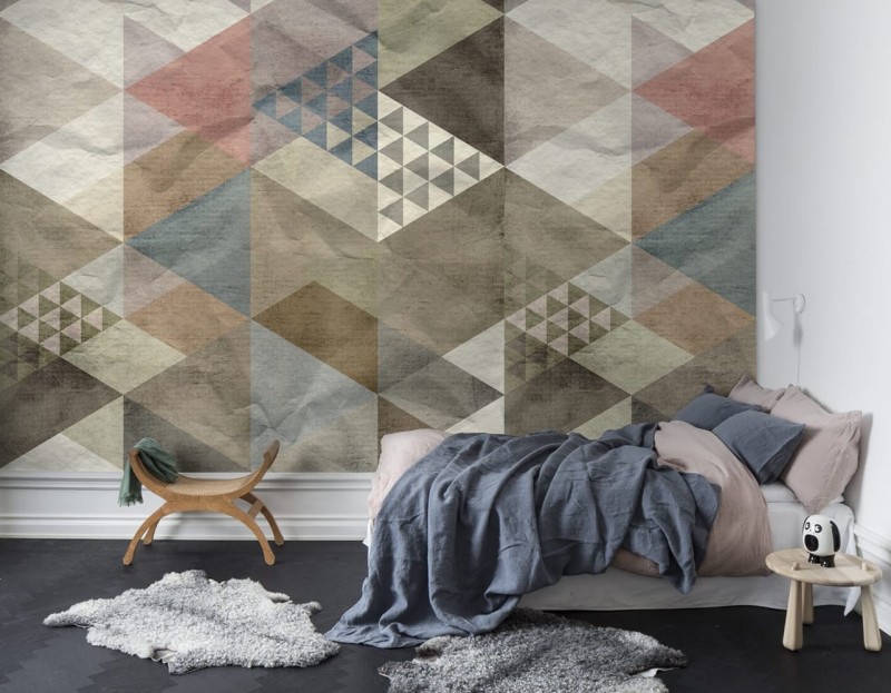Fototapeta kolorowa geometryczna