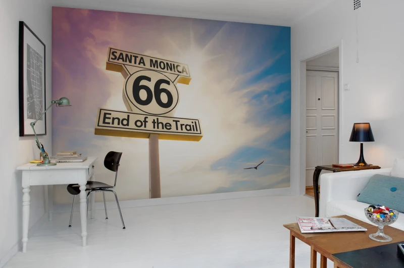 Fototapeta Santa Monica mural