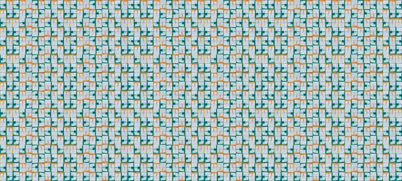 Fototapeta geometryczna niebiesko żółte kwadraty