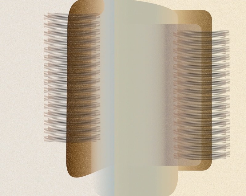 Fototapeta nowoczesna geometryczna linie 3D