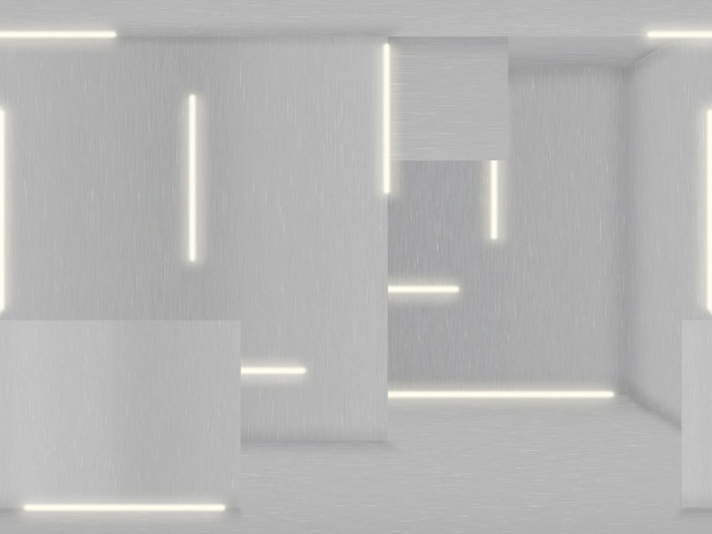 Fototapeta geometryczna linie, labirynt świetlny