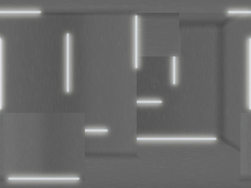 Fototapeta geometryczna linie, labirynt świetlny