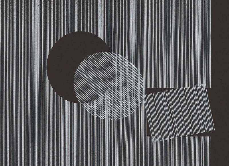 Fototapeta geometryczna linie, koła, kwadraty