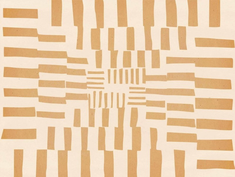 Fototapeta z geometrycznym wzorem prostokąty