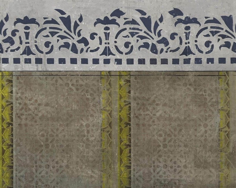 Fototapeta w stylu vintage ornamenty