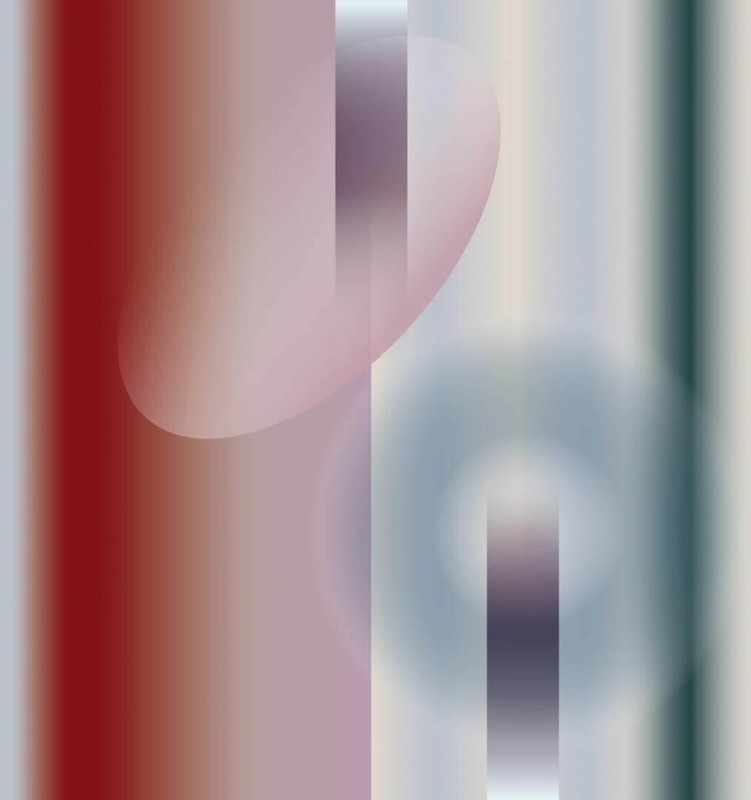 Fototapeta z abstrakcyjnym wzorem geometrycznym