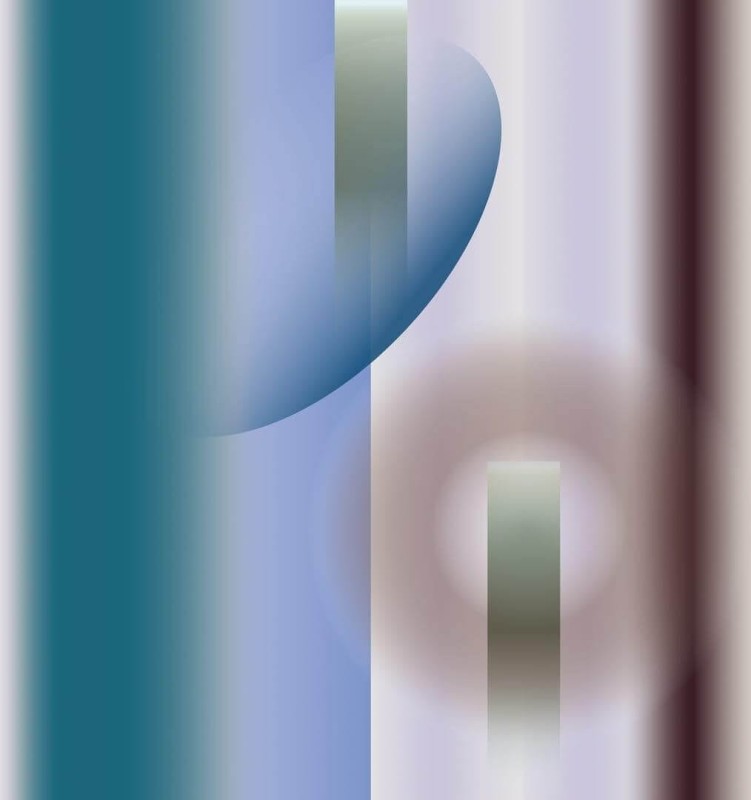 Fototapeta z abstrakcyjnym wzorem geometrycznym