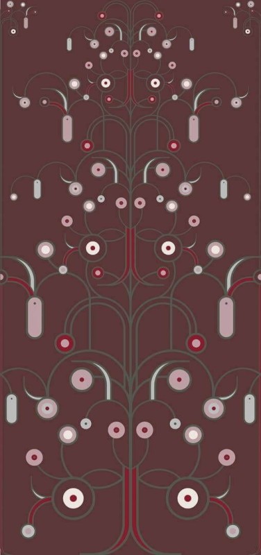Fototapeta z abstrakcyjnym wzorem geometrycznym