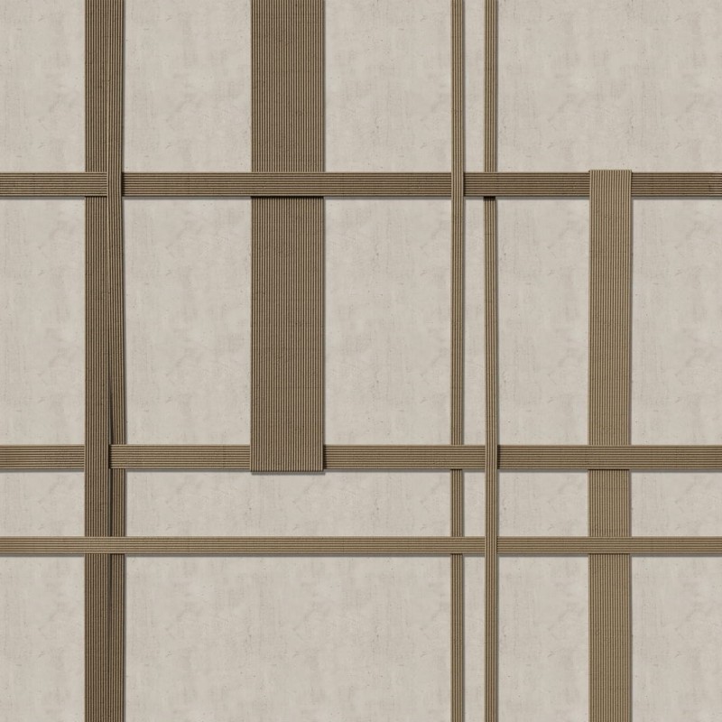 Fototapeta geometryczny wzór na tle betonowej ściany