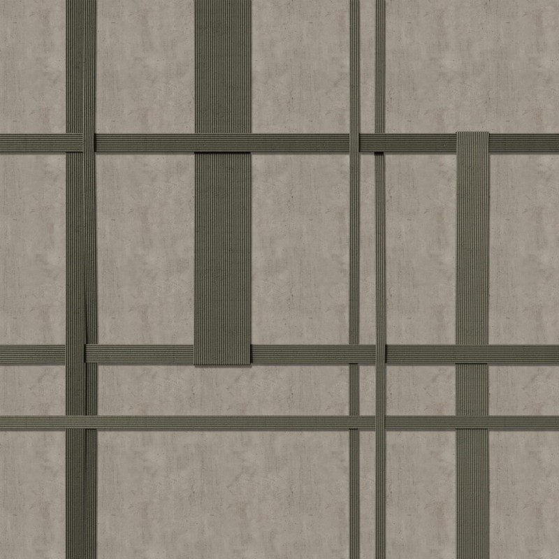 Fototapeta geometryczny wzór na tle betonowej ściany