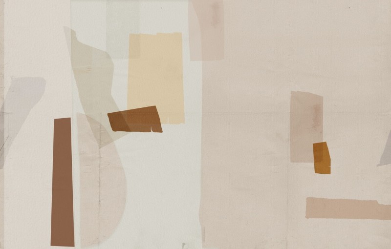 Fototapeta abstrakcyjna malowane wzory geometryczne