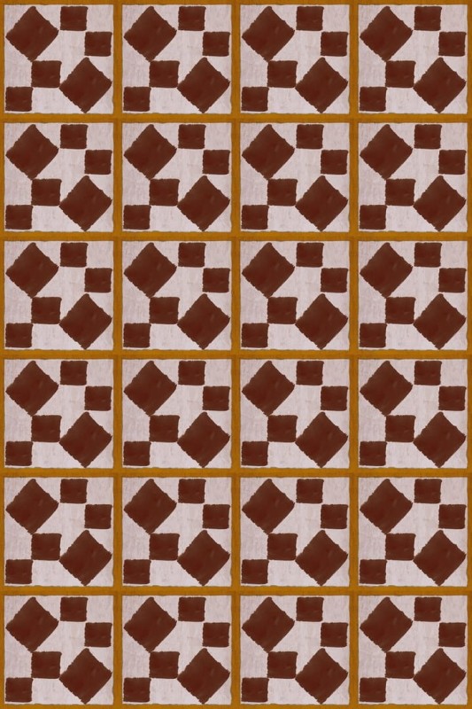 Fototapeta w bordowe wzory geometryczne