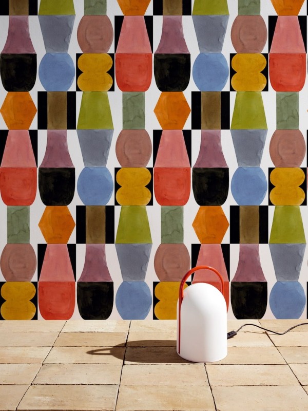 Fototapeta kolorowe wzory geometryczne