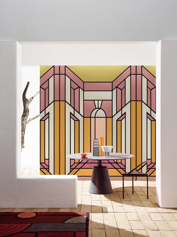 Fototapeta z motywem geometrycznym