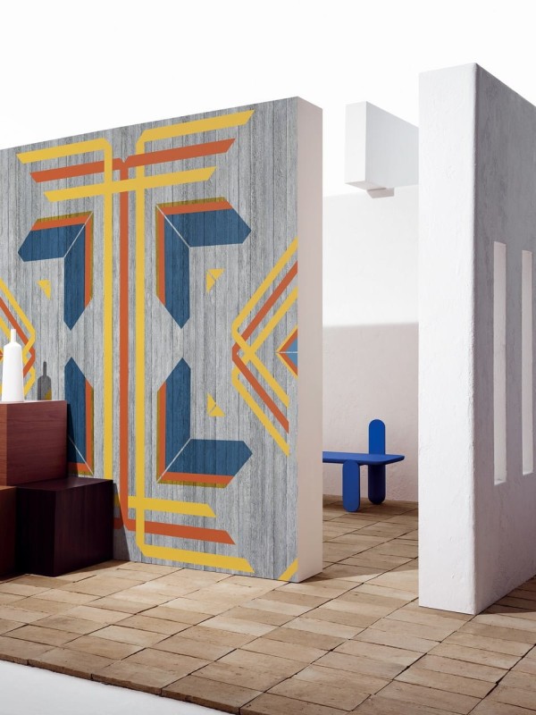 Fototapeta z geometrycznym wzorem