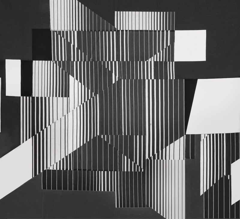 Fototapeta geometryczna z efektem 3D