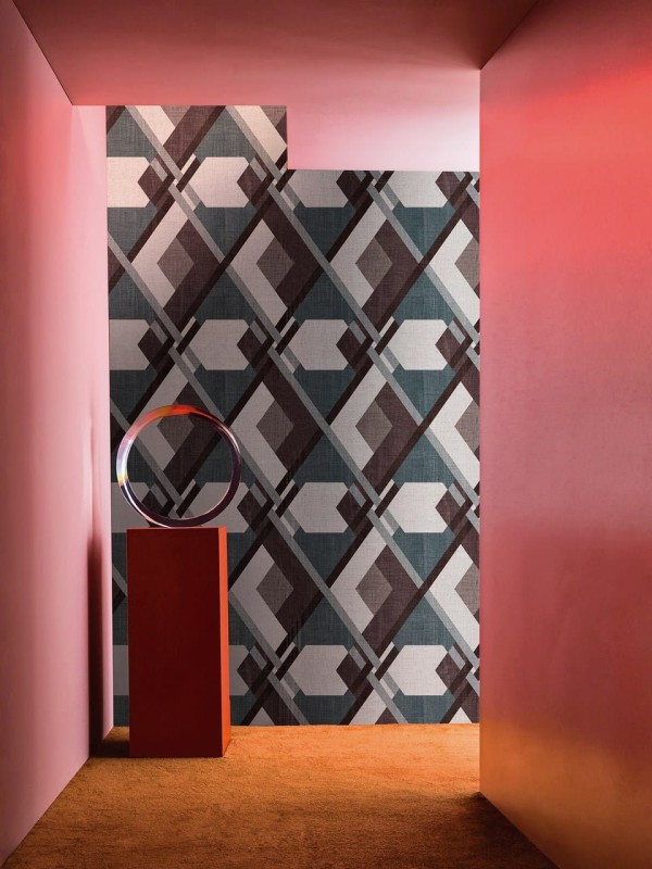 Fototapeta 3D z geometrycznym wzorem