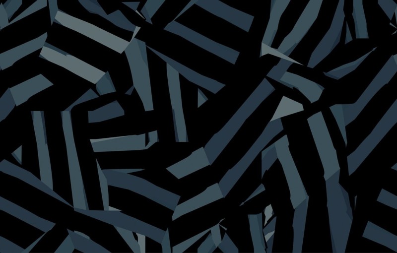 Fototapeta z abstrakcyjnym wzorem 3D