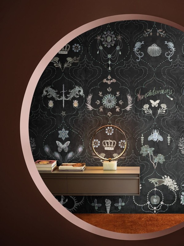 Fototapeta ornamenty z motywem zwierzęcym