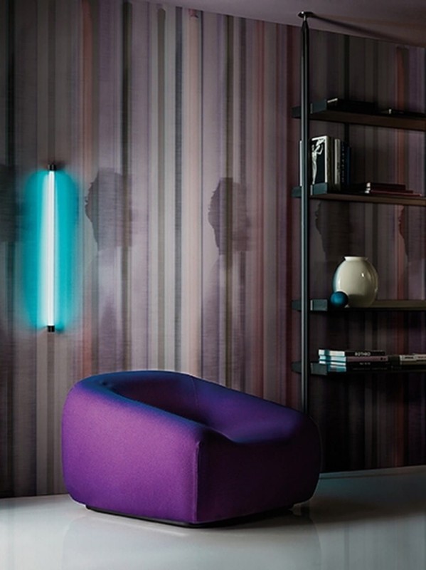 Fototapeta abstrakcyjna w pasy i ludzkie cienie