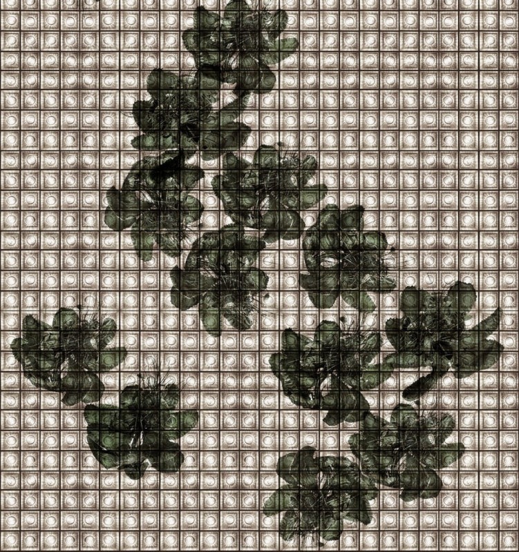 Fototapeta geometryczna z abstrakcyjnym wzorem