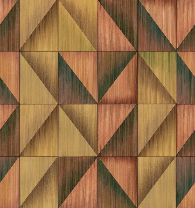 Fototapeta geometryczna imitująca drewno