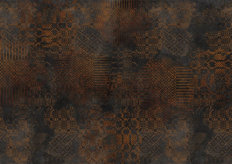 Fototapeta szara z delikatnym wzorem geometrycznym