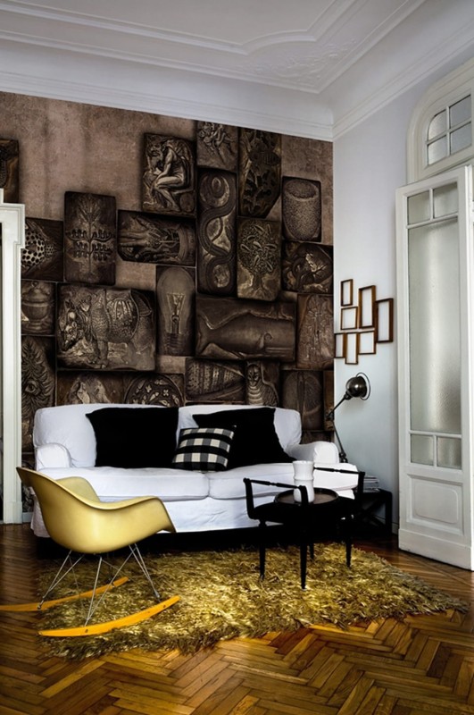 Fototapeta w metalowe tabliczki