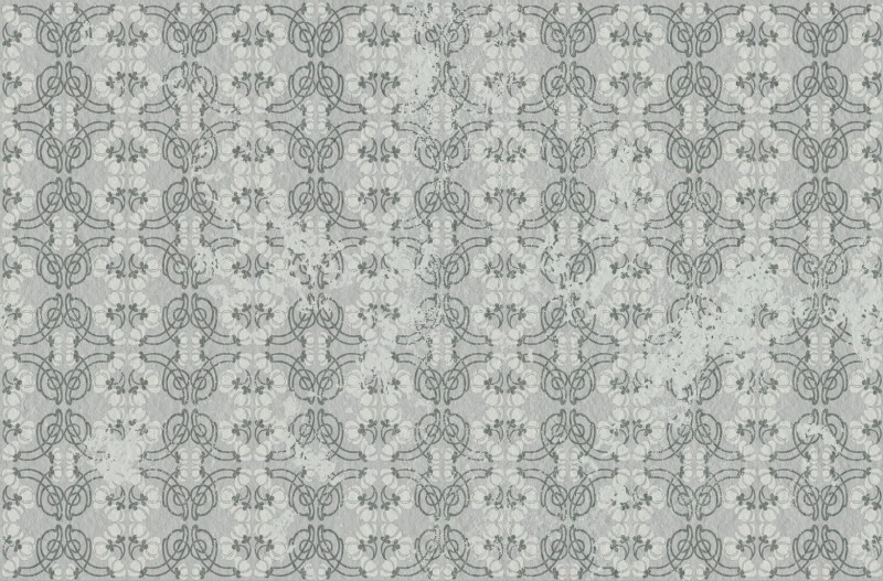 Fototapeta szara w ornamenty
