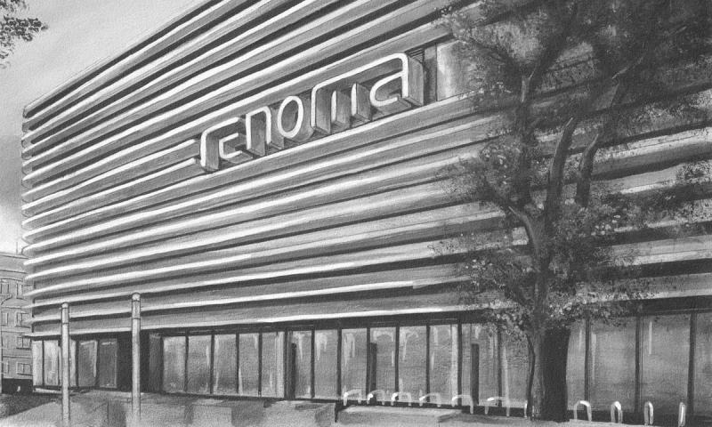 Fototapeta ścienna MallB&W Wallart