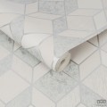 Tapeta w odcieniach szarości geometria