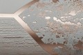 Tapeta w odcieniach szarości geometria