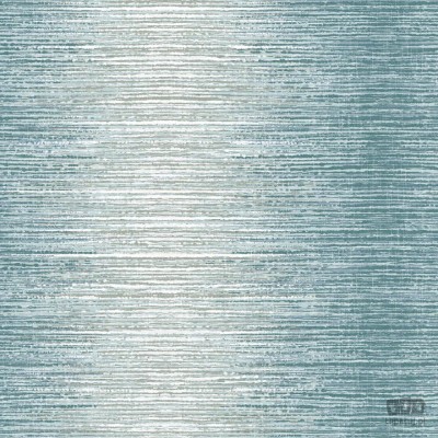 Tapeta papierowa w poziome niebieskie paski z efektem ombre
