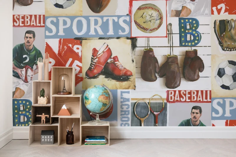 Fototapeta akcesoria sportowe